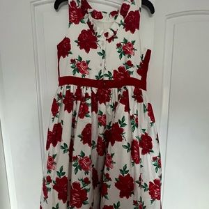 Janie and Jack beautiful rose dress